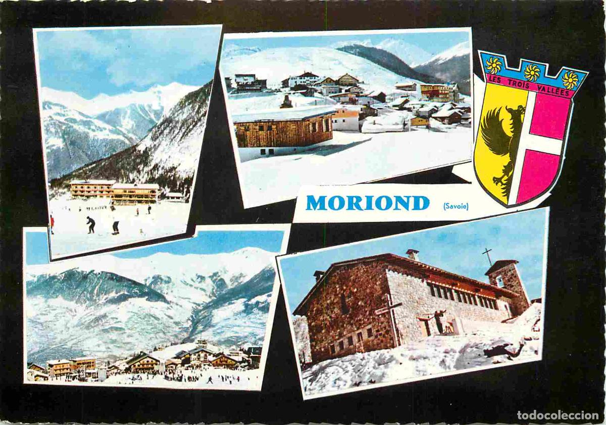 Postkarten: Francia - 73 - Moriond - Multivues - Blasons - Carte Dentel&eacute;e - CPSM grand format - Voir Scans Recto