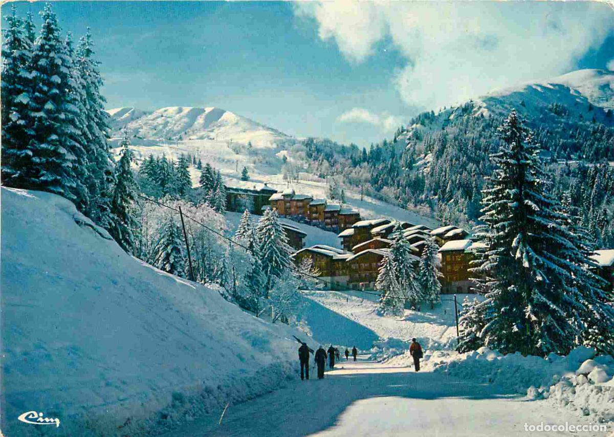 Cartes Postales: Francia - 73 - Valmorel - Promenade dans la station - CPM - Voir Scans Recto-Verso