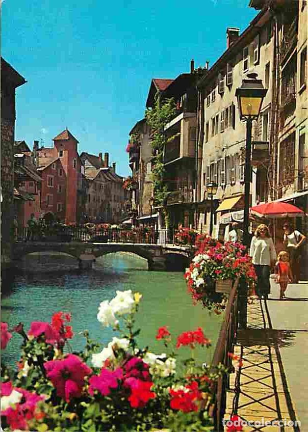 Cartes Postales: Francia - 74 - Annecy - Les Vieux Quartiers - Le Canal du Thiou - CPM - Voir Scans Recto-Verso