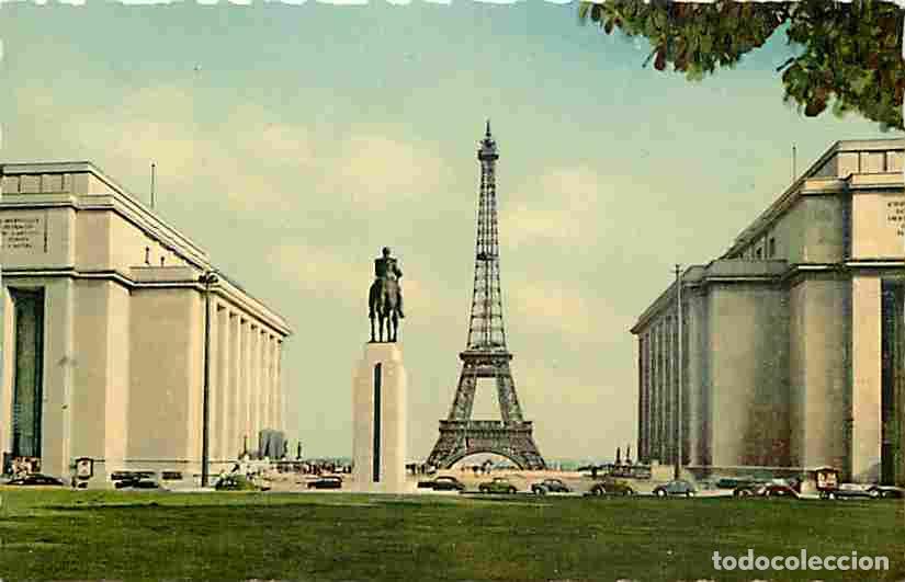 Postales: Francia - 75 - Paris - Tour Eiffel - Le Palais de Chaillot - Automobiles - Carte Neuve - CPM - Voir