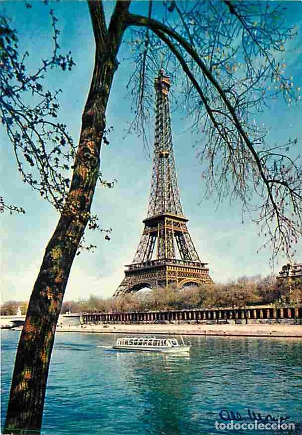 Postales: Francia - 75 - Paris - Tour Eiffel - La Seine - Vedette - Bateau-Mouche - Bateaux - Carte Neuve - CP