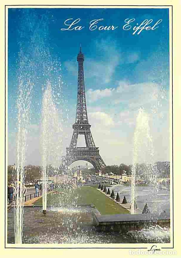 Postales: Francia - 75 - Paris - Tour Eiffel - Jets d'eau du Trocad&eacute;ro - Carte Neuve - CPM - Voir Scans Recto-