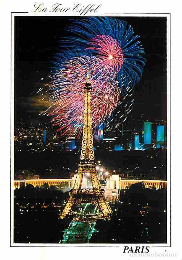 Postales: Francia - 75 - Paris - Tour Eiffel - Feu d'artifice - Vue de Nuit - Carte Neuve - CPM - Voir Scans R