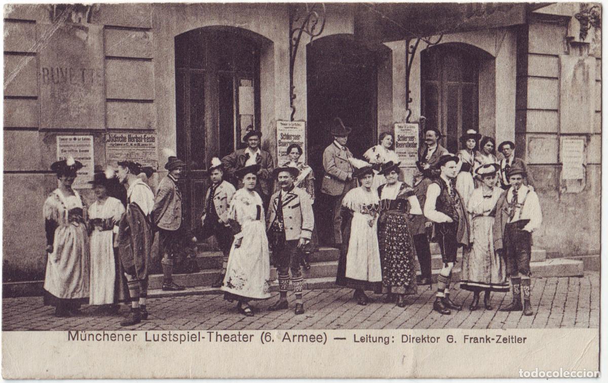 Postales: M&Uuml;NCHEN. Lustspiel Theater_Ernst Schmidt; E 62 - Foto 1