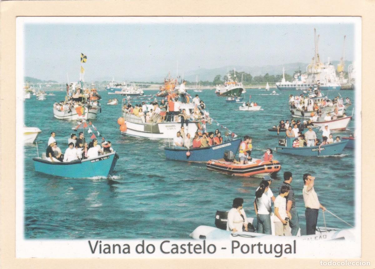 Postais: VIANA DO CASTELO (PORTUGAL). PROCISSAO AO MAR - PROCESI&Oacute;N MARITIMA