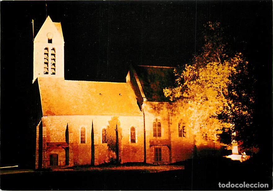Postales: Francia - 77 - Blandy les Tours - Eglise St Maurice - Vue de Nuit - Carte Neuve - CPM - Voir Scans R