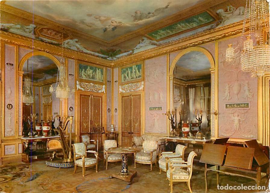 Cartes Postales: Francia - 77 - Fontainebleau - Int&eacute;rieur du Palais de Fontainebleau - Salon de Musique - D&eacute;cor mural