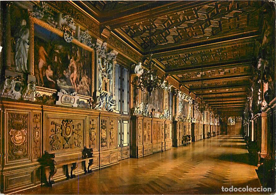 Cartes Postales: Francia - 77 - Fontainebleau - Int&eacute;rieur du Palais de Fontainebleau - Galerie Fran&ccedil;ois 1er - Carte N