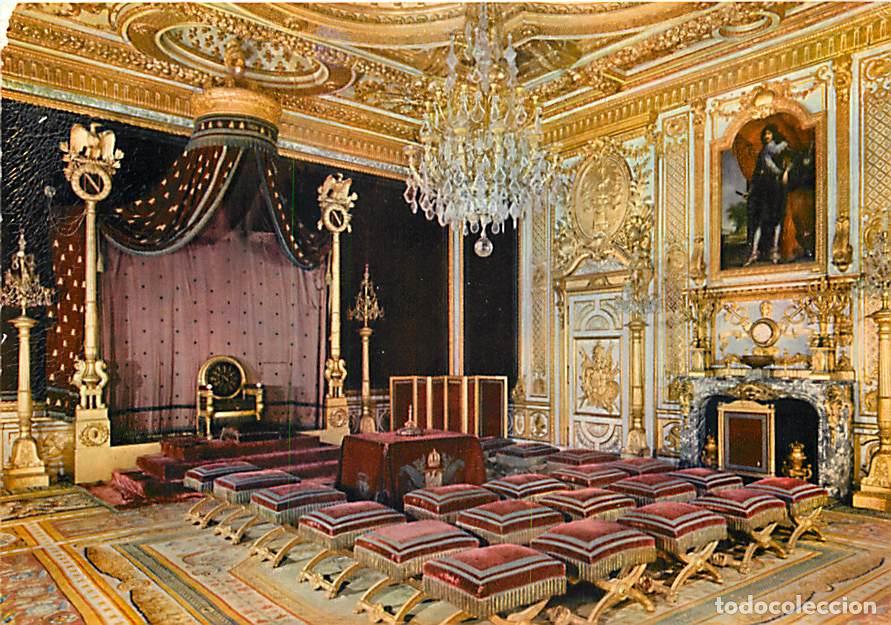 Cartes Postales: Francia - 77 - Fontainebleau - Int&eacute;rieur du Palais de Fontainebleau - Salle du Tr&ocirc;ne - Carte Neuve -