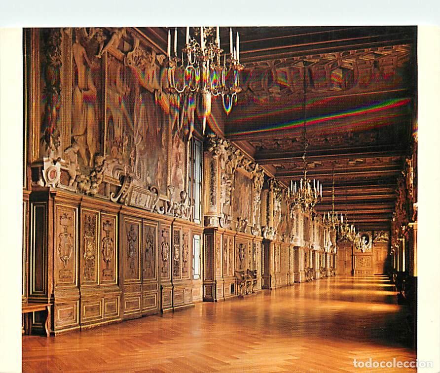 Cartes Postales: Francia - 77 - Fontainebleau - Int&eacute;rieur du Palais de Fontainebleau - Galerie Fran&ccedil;ois 1er - Carte N