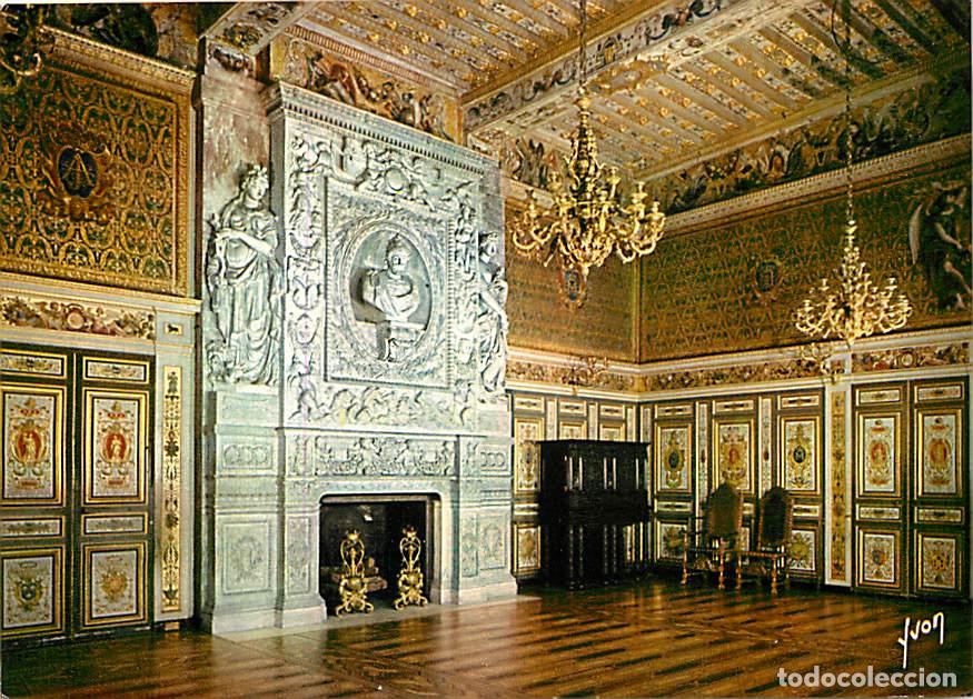 Cartes Postales: Francia - 77 - Fontainebleau - Int&eacute;rieur du Palais de Fontainebleau - Salle des Gardes du Roi - Cart