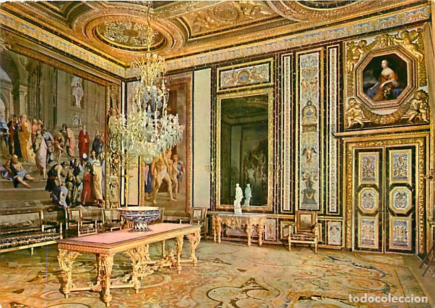 Cartes Postales: Francia - 77 - Fontainebleau - Int&eacute;rieur du Palais de Fontainebleau - Chambre &agrave; coucher des Reines-M