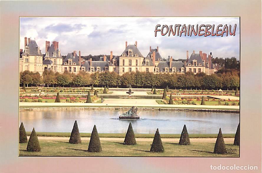 Cartes Postales: Francia - 77 - Fontainebleau - Palais de Fontainebleau - Jardin Fran&ccedil;ais - Bassin du Romulus - CPM -