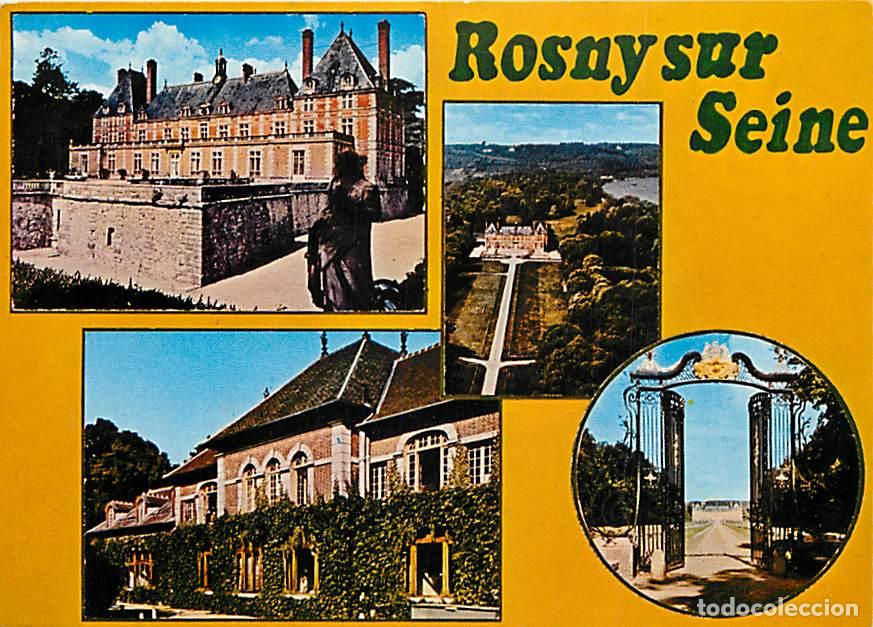 Cartes Postales: Francia - 78 - Rosny sur Seine - Le Ch&acirc;teau - Multivues - CPM - Flamme Postale de Rosny sur Seine -