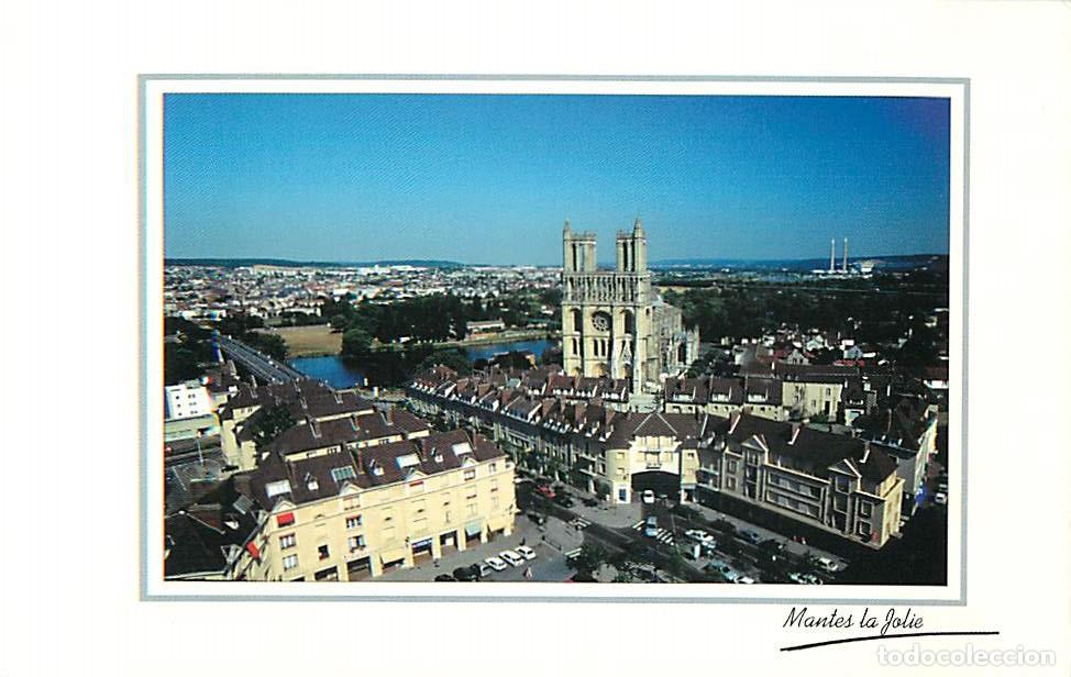 Postales: Francia - 78 - Mantes la Jolie - Vue g&eacute;n&eacute;rale du haut de la tour Saint-Maclou - CPM - Voir Scans Rec
