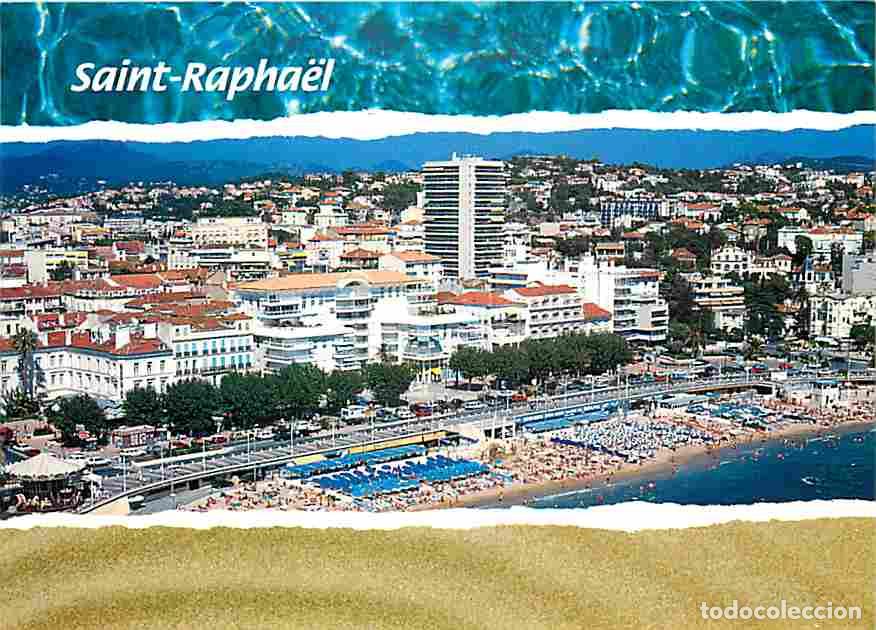 Postales: Francia - 83 - Saint Raphael - Les Plages - Vue a&eacute;rienne - CPM - Voir Scans Recto-Verso