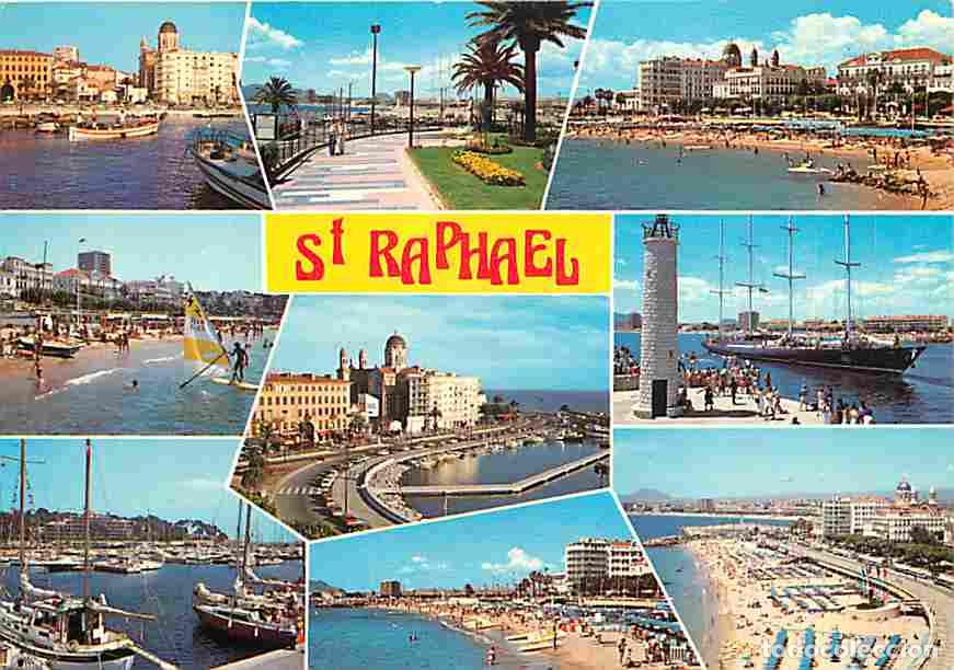 Postales: Francia - 83 - Saint Raphael - Multivues - CPM - Voir Scans Recto-Verso