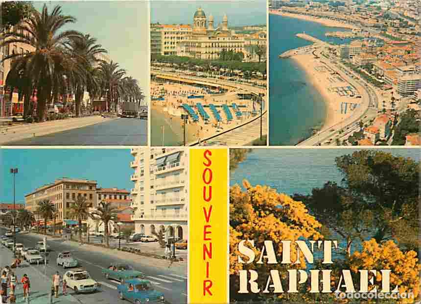 Postales: Francia - 83 - Saint Raphael - Multivues - Automobiles - CPM - Voir Scans Recto-Verso