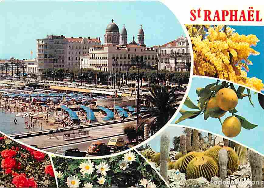 Postales: Francia - 83 - Saint Raphael - Multivues - Automobiles - CPM - Voir Scans Recto-Verso