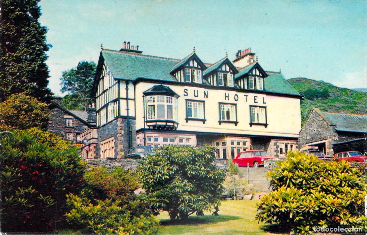Cartes Postales: Postal Sun Hotel Coniston, Distrito de los Lagos, Cumbria, Reino Unido