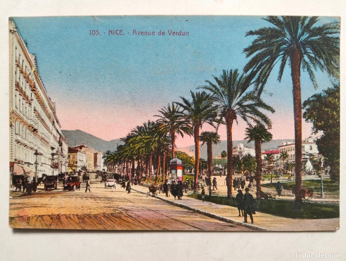 Postales: POSTAL NICE - AVENUE DE VERDUN, ESCRITA - Foto 1