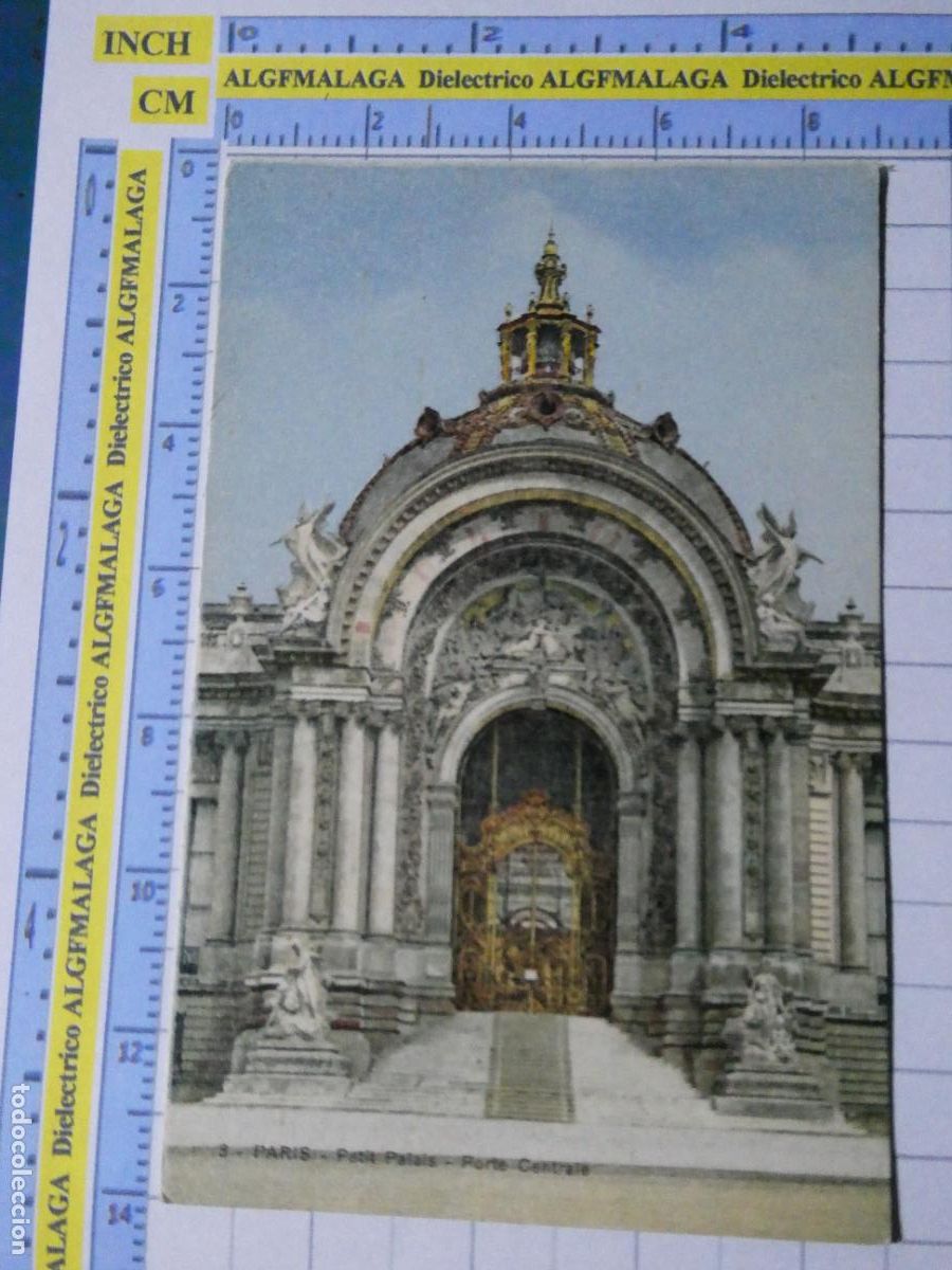 Postales: ANTIGUA POSTAL DE FRANCIA. PARIS PETIT PALAIS. 3587