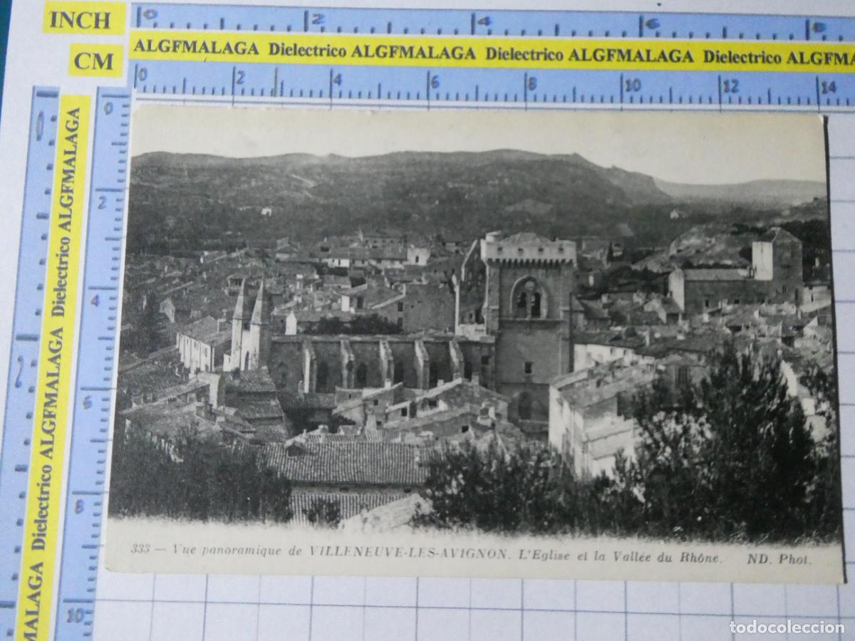 Postkarten: ANTIGUA POSTAL DE FRANCIA. VILLENEUVE LES AVIGNON L'EGLISE. 3589
