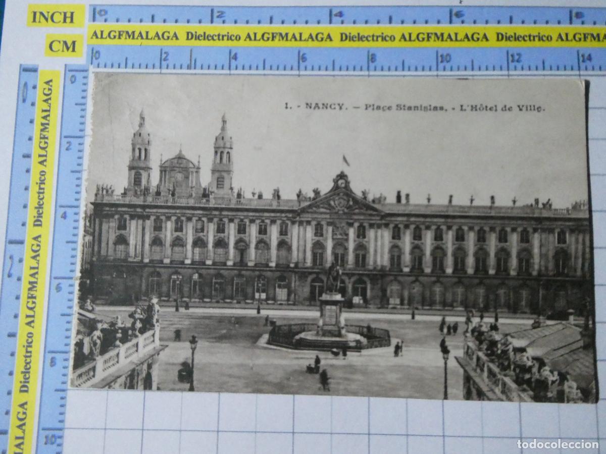 Cartes Postales: ANTIGUA POSTAL DE FRANCIA. NANCY PLACE STANISLAS. 3591