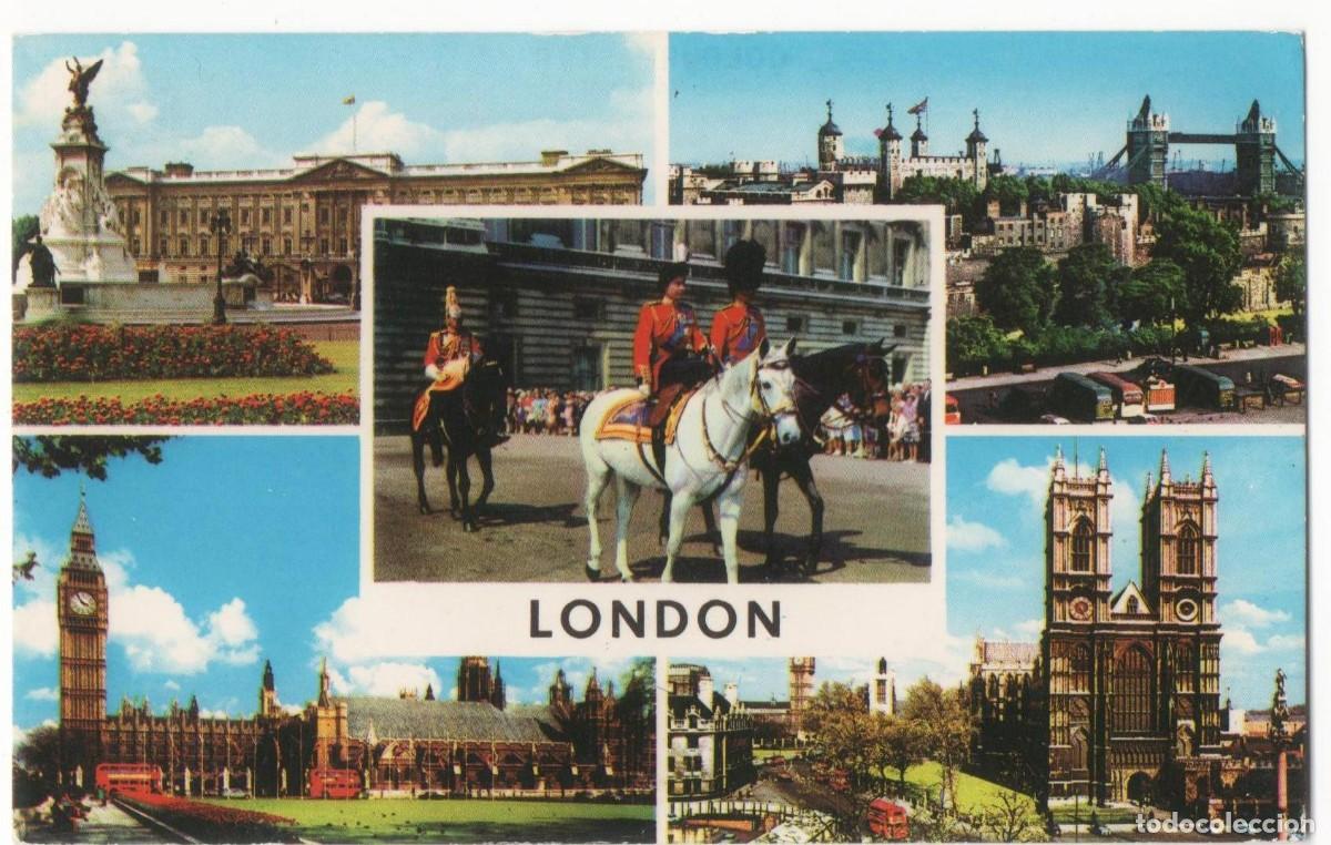 Postkarten: Inglaterra-Londres-sin circular