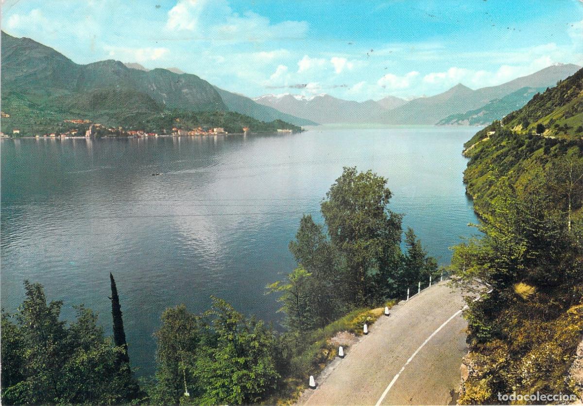 Postkarten: Postal Lago de Como Tremezzo y Cadenabbia, Vista Panor&aacute;mica Italia