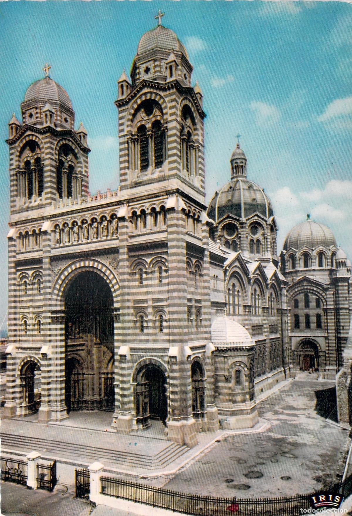 Postcards: Postal Marsella Francia - Catedral de la Major (La Cath&eacute;drale) - Reflets de Provence