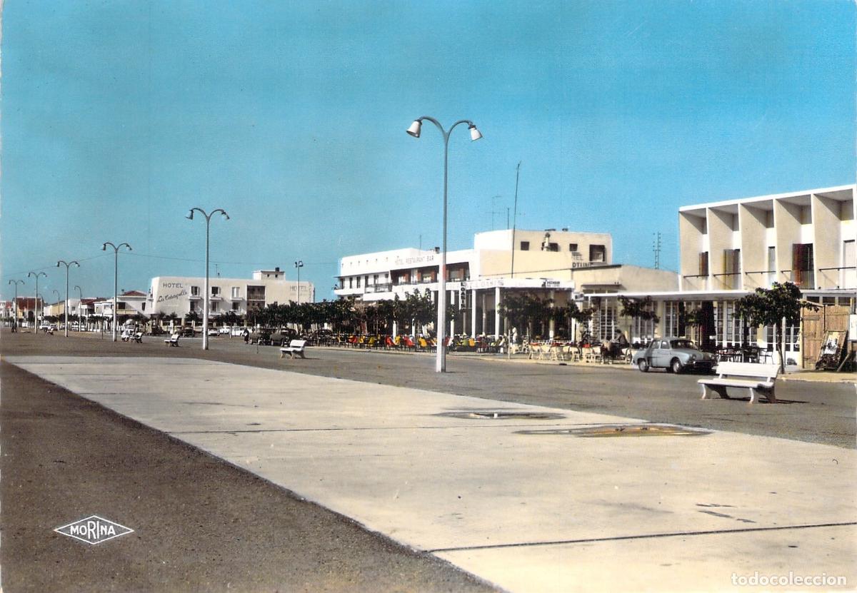 Cartes Postales: Postal Narbonne-Plage (Aude) - Vista de Le Front de Mer, Francia