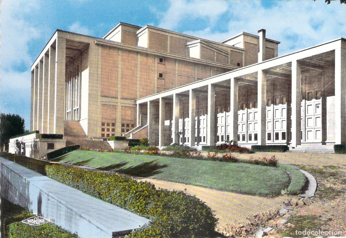 Postais: Postal Arquitectura Narbonne Francia - Palais des Arts et du Travail - Morina