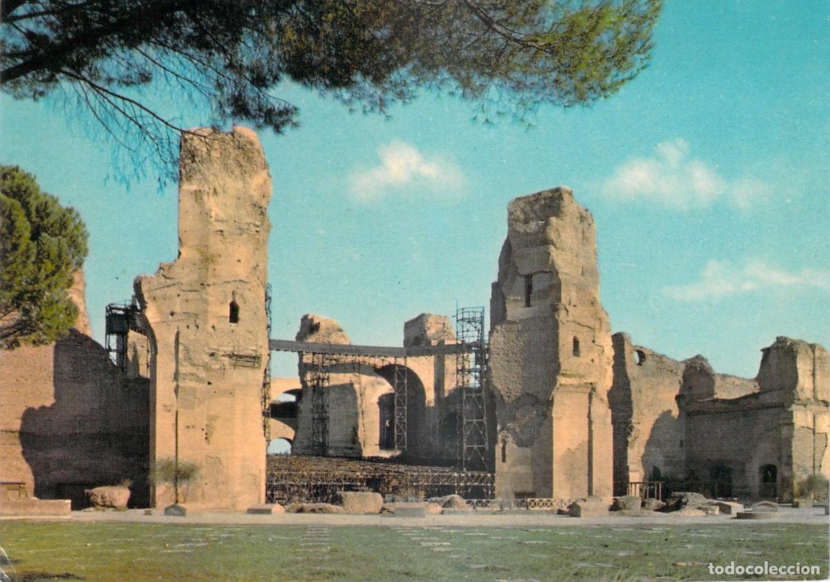 Postales: Postal ROMA Termas de Caracalla Ruinas Romanas Arqueolog&iacute;a Italia