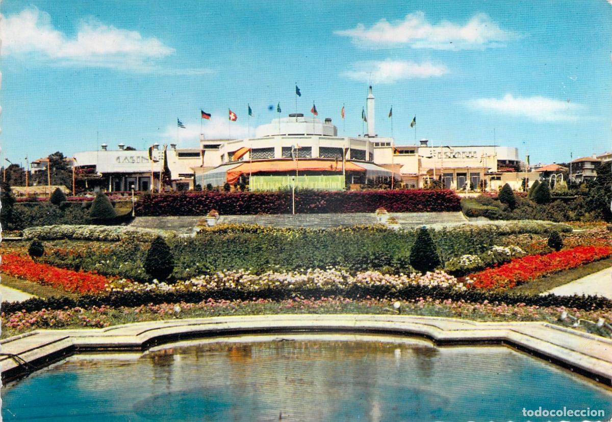 Cartes Postales: Postal Casino Estoril, Portugal, Jardines y Arquitectura, &Eacute;poca Moderna