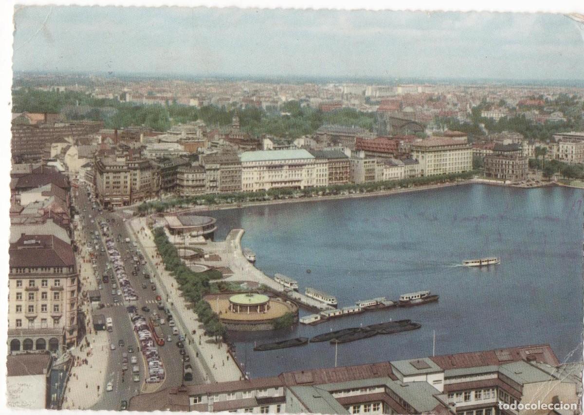 Cartes Postales: Alemania- Hamburgo-Circulada-