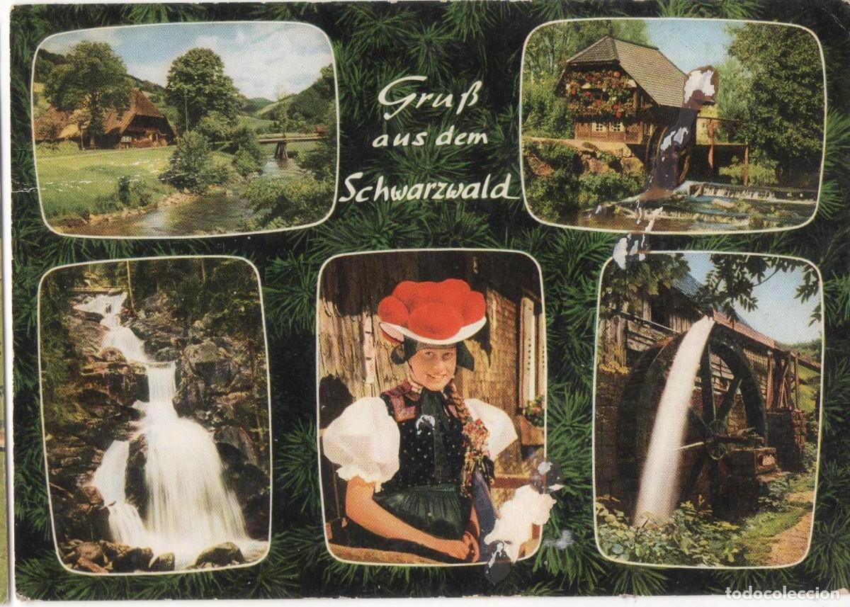 Cartes Postales: Alemania- Schwarzwald-Circulada-