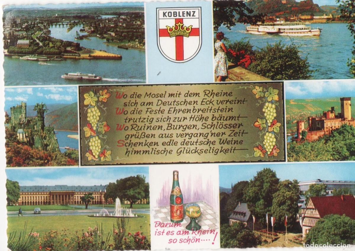 Cartes Postales: Alemania- Koblenz-Circulada-