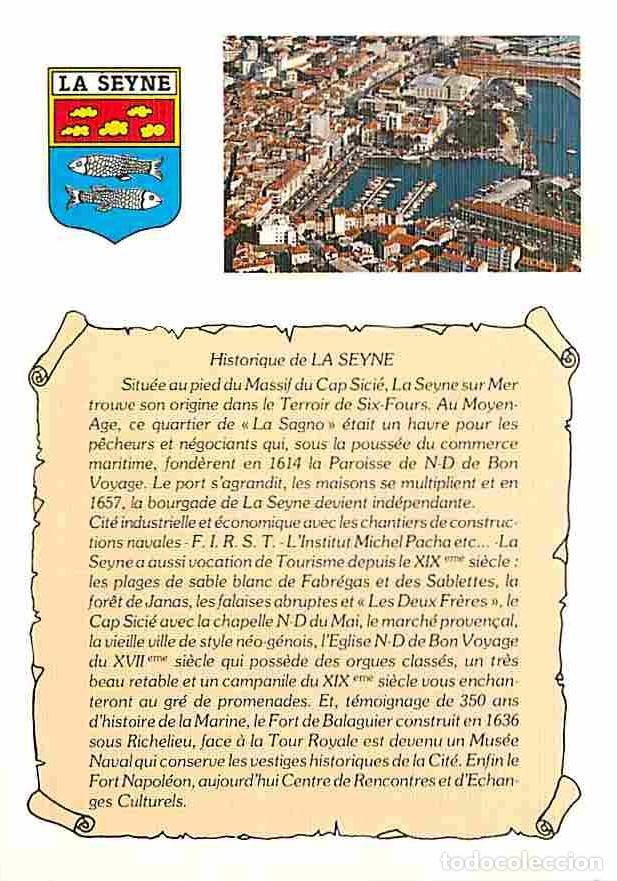 Postales: Francia - 83 - La Seyne sur Mer - Histoire de La Seyne sur Mer - CPM - Voir Scans Recto-Verso