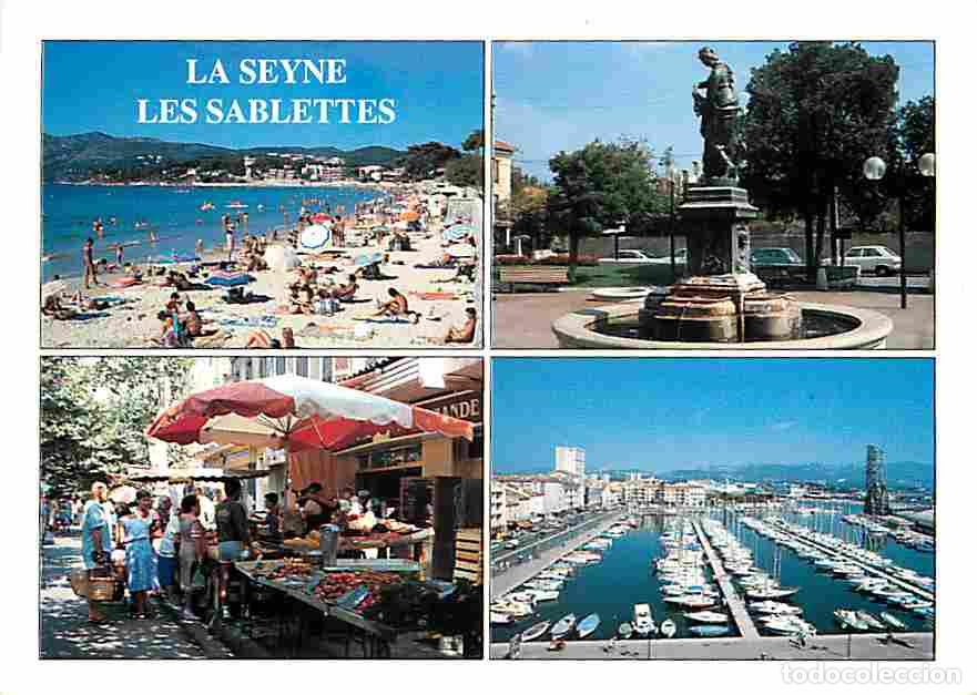 Postales: Francia - 83 - La Seyne sur Mer - Les Sablettes - Multivues - CPM - Voir Scans Recto-Verso