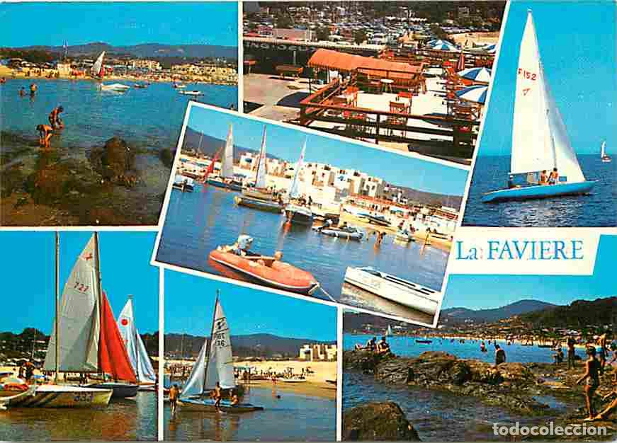 Postales: Francia - 83 - La Favi&egrave;re - Multivues - Bateaux - Voiles - Voiliers - CPM - Voir Scans Recto-Verso