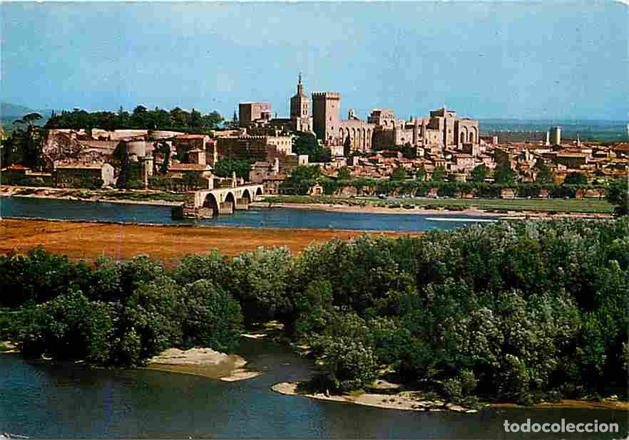 Postales: Francia - 84 - Avignon - Vue g&eacute;n&eacute;rale prise de la Tour de Philippe le Bel &agrave; Villeneuve les Avignon -