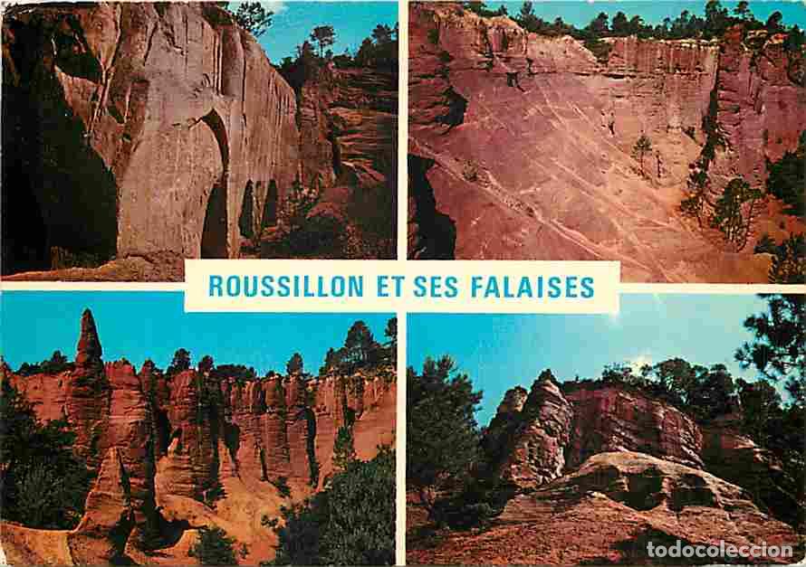 Postales: Francia - 84 - Roussillon - Multivues - Falaises - CPM - Voir Scans Recto-Verso