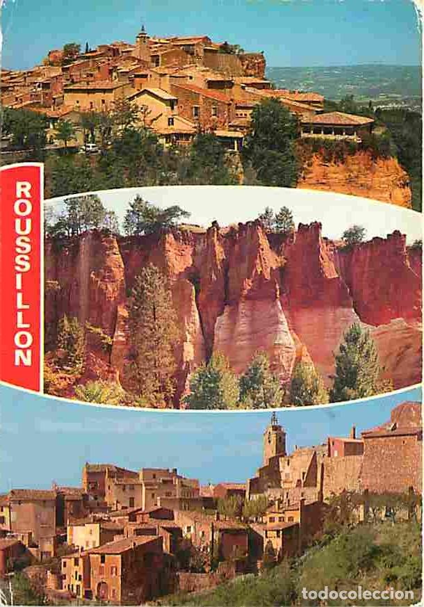 Postales: Francia - 84 - Roussillon - Multivues - Falaises - Village - CPM - Voir Scans Recto-Verso