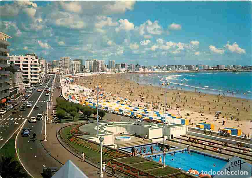 Postales: Francia - 85 - Les Sables d'Olonne - La Piscine et la Plage - CPM - Voir Scans Recto-Verso