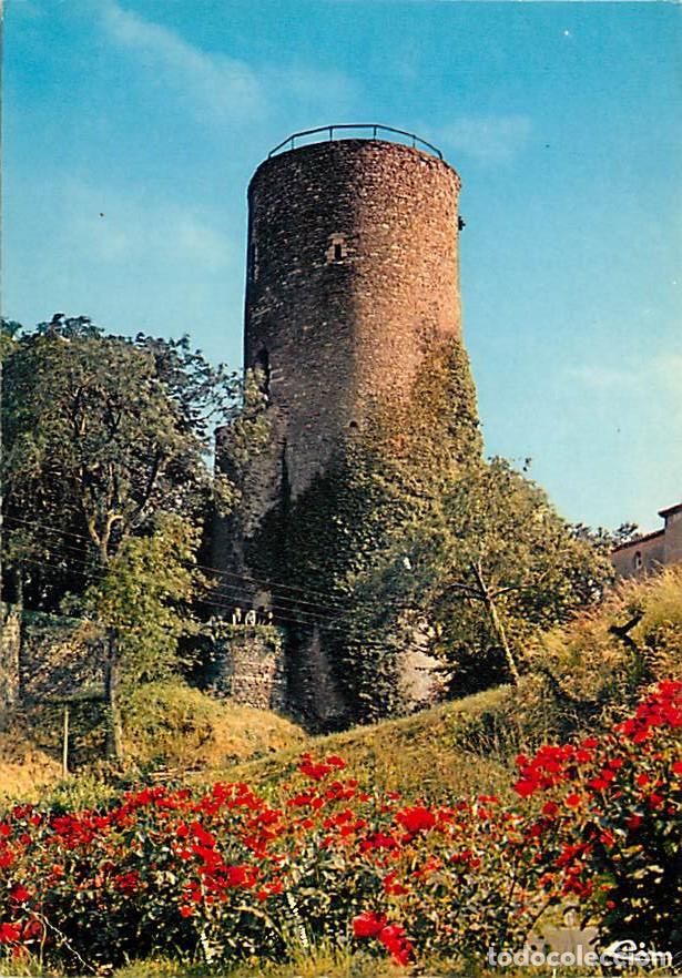 Postales: Francia - 85 - Vouvant - La Tour M&eacute;lusine - Fleurs - Flamme Postale de Fontenay le Comte - CPM - Voi