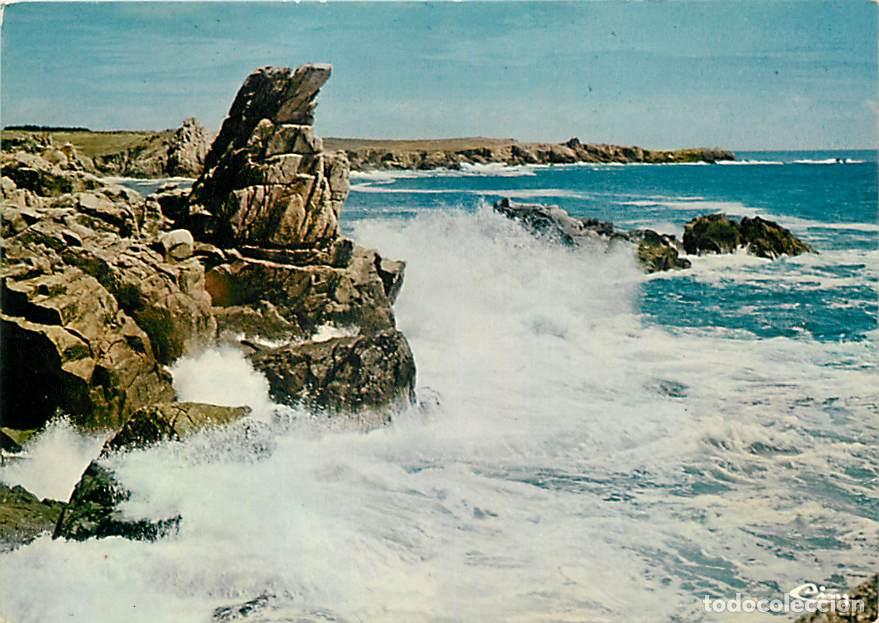 Postales: Francia - 85 - Ile d'Yeu - Le Grand Vilain (dit La tour de Londres) - Curiosit&eacute; G&eacute;ologique - CPM - V