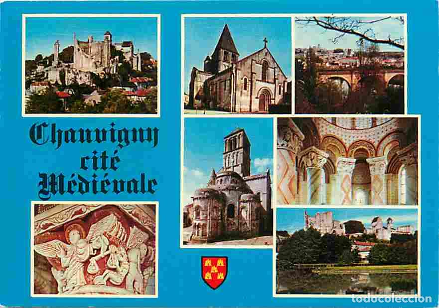 Postales: Francia - 86 - Chauvigny - Multivues - Eglise - Blasons - Carte Neuve - CPM - Voir Scans Recto-Verso