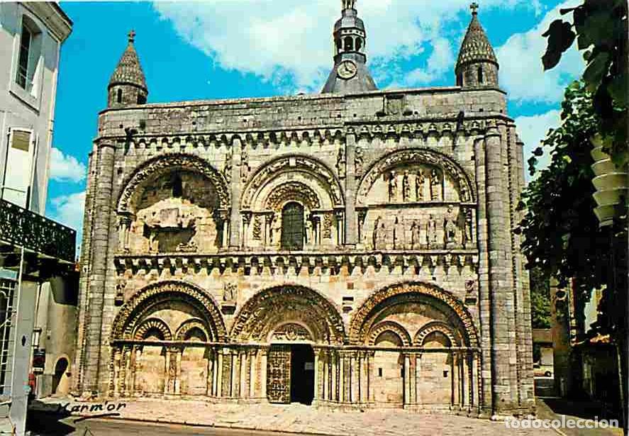 Postales: Francia - 86 - Civray - Eglise Saint Nicolas - Le porche - CPM - Voir Scans Recto-Verso