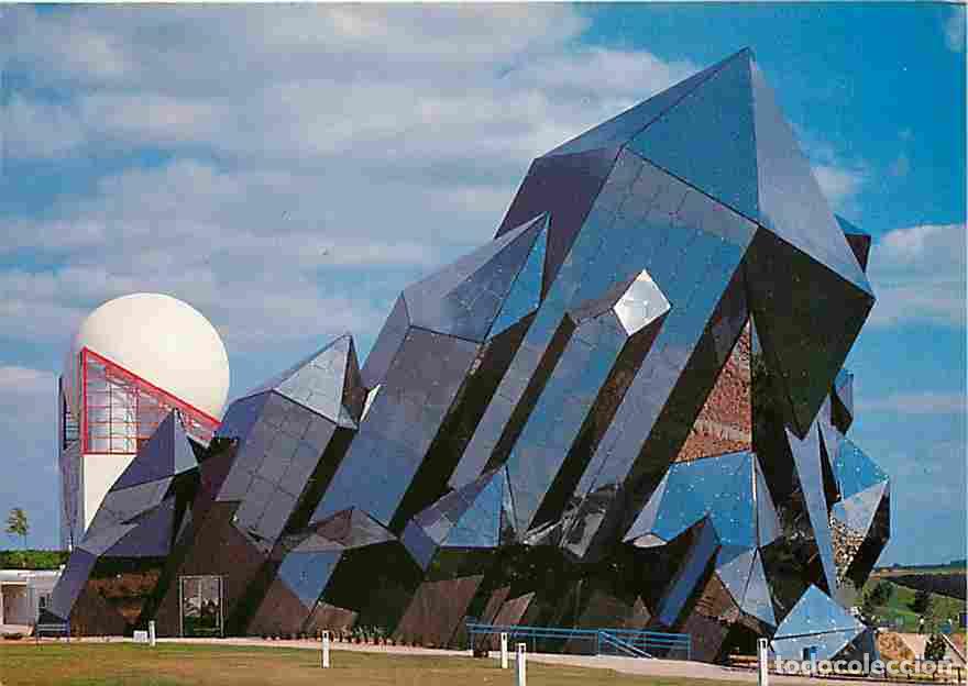 Postales: Francia - 86 - Jaunay-Clan - Parc d'attractions du Futuroscope de Poitiers - Le Kin&eacute;max - Flamme Pos